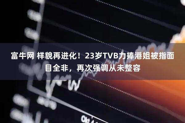 富牛网 样貌再进化！23岁TVB力捧港姐被指面目全非，再次强调从未整容