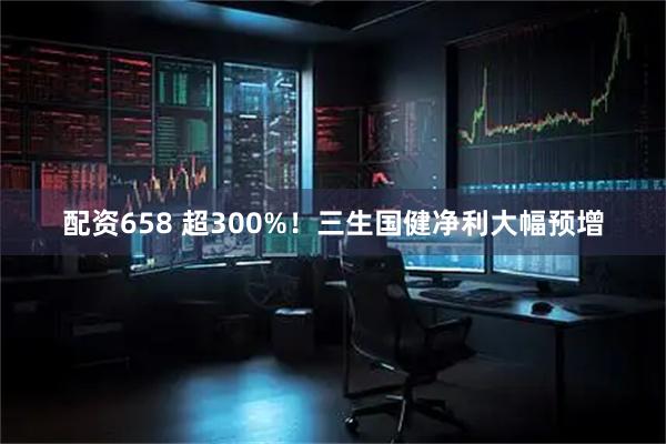 配资658 超300%！三生国健净利大幅预增