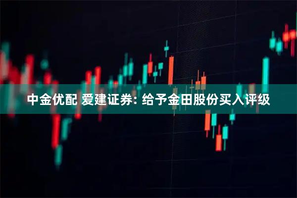 中金优配 爱建证券: 给予金田股份买入评级